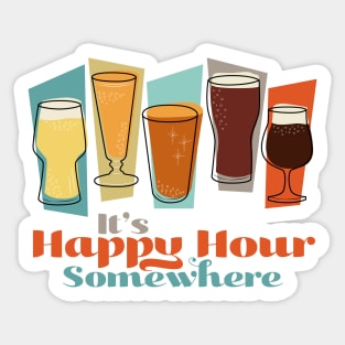 Happy Hour Sticker